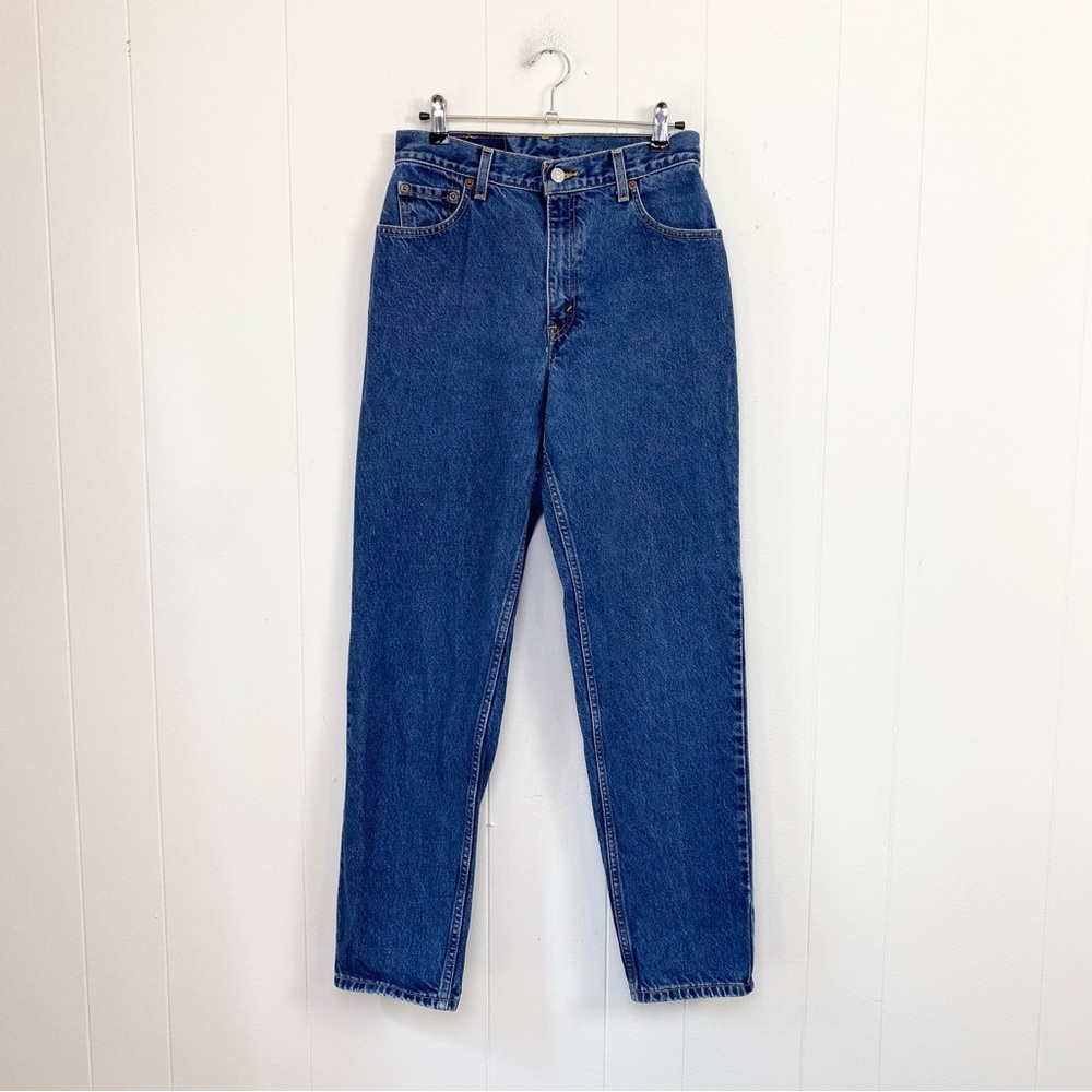 Vtg Levi's 550 Jeans Women’s 6  28x30” Blue Relaxed Fit Tapered Leg Y2K